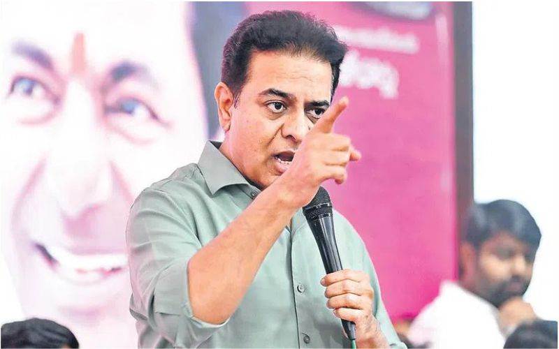   ریونت اپنے مخالفین پرمقدمات درج کرنے میں مصروف: کے ٹی آر